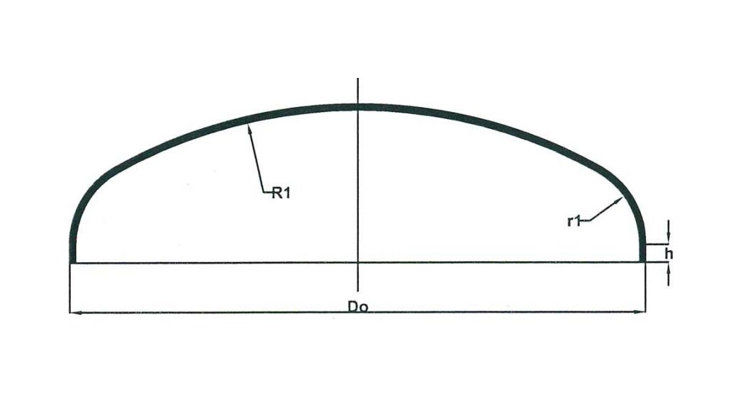 Ellipsoidal Dish End